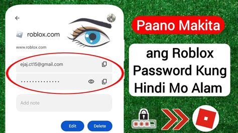 paano makita ang password sa roblox|Paano Malalaman ang Iyong Roblox Password Kapag Nag.